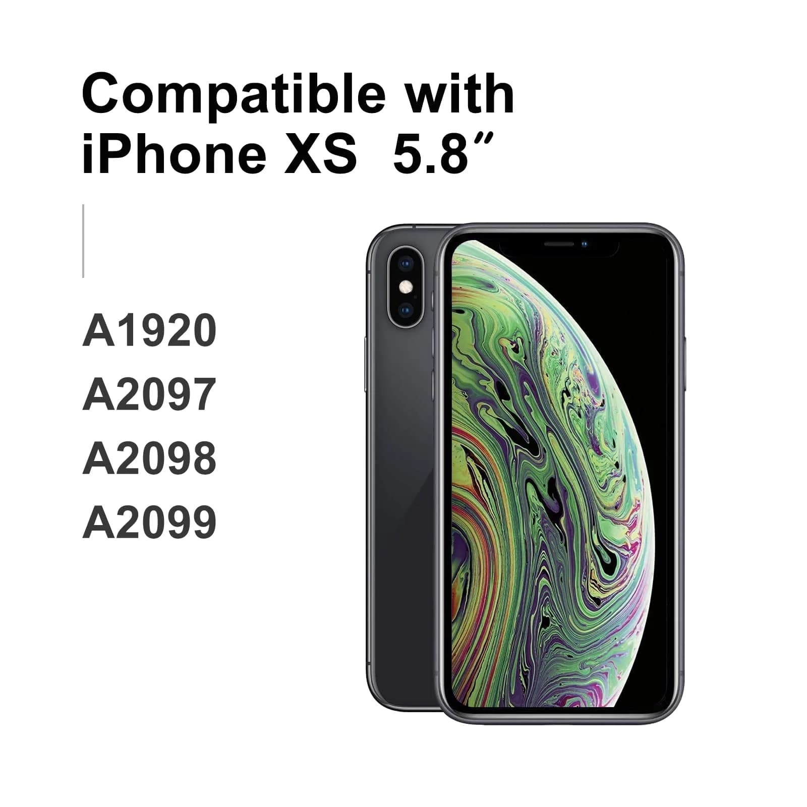 LL TRADER iPhone XS LCD Screen Replacement 5.8'' (14.7 cm) with Repair Kit | FHD Retina Display - view 2