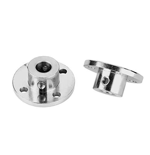 daier 8mm Flange Coupling Connector | Rigid Guide Model for RC Model Motors, 4 pcs, Steel & Alloy, 13mm height thumbnail 3