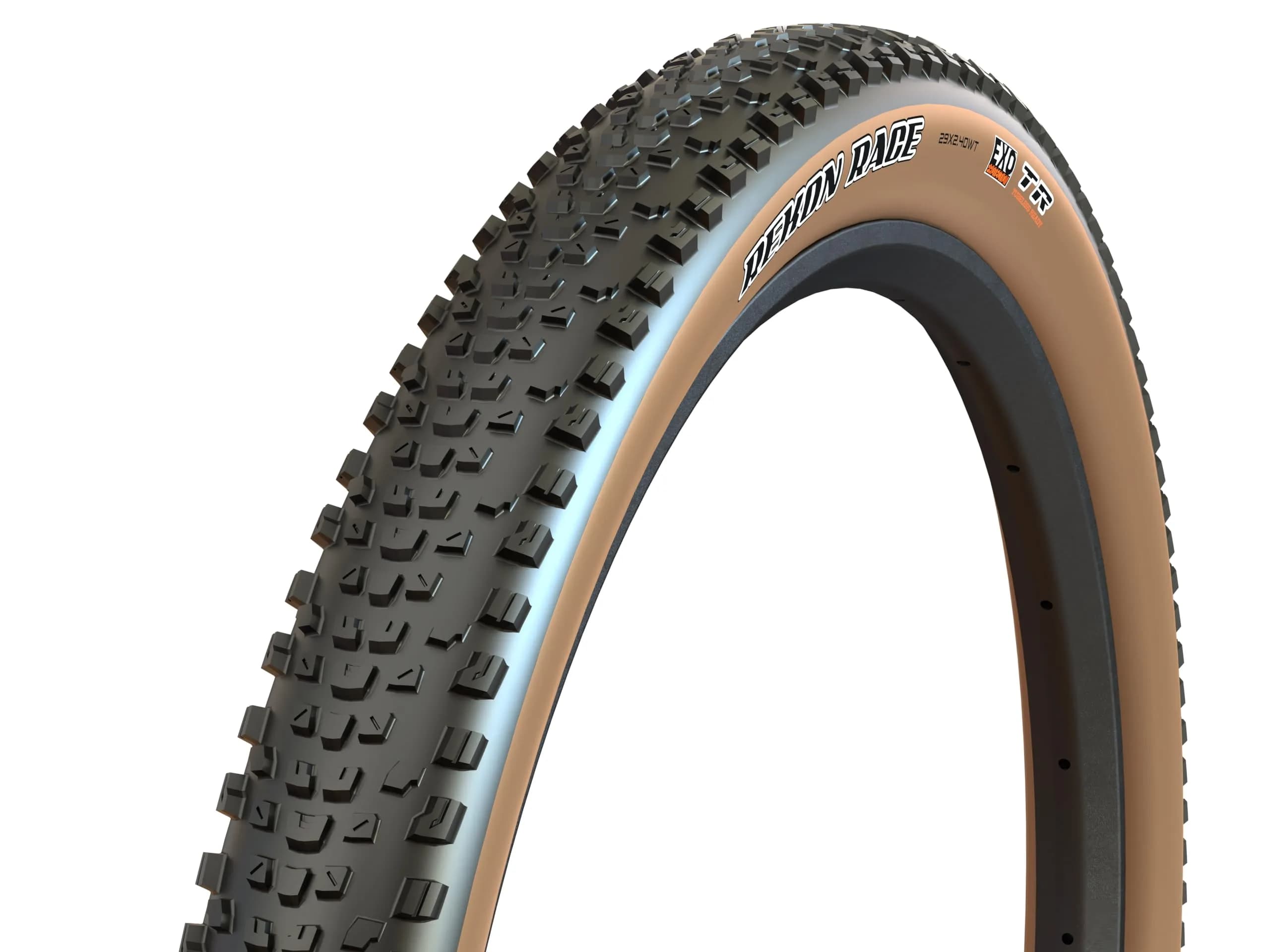 Maxxis Rekon Race 29x2.35 Tubeless XC Tire | Dual Compound, EXO, E25 Rated for Dry Trails