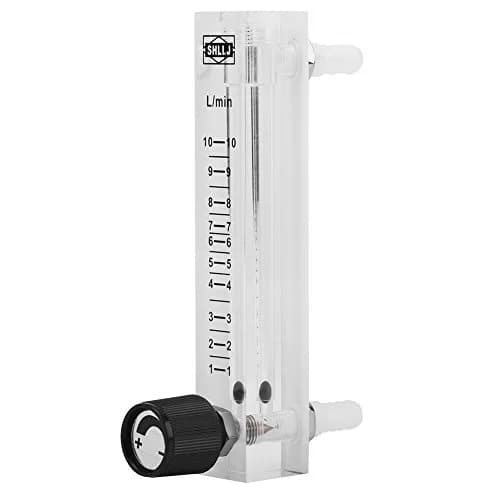 Yanmis Gas Flowmeter 1-10 LPM Acrylic Industry-Grade Gas Measurement Tool thumbnail 1