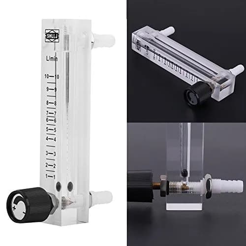 Yanmis Gas Flowmeter 1-10 LPM Acrylic Industry-Grade Gas Measurement Tool thumbnail 4