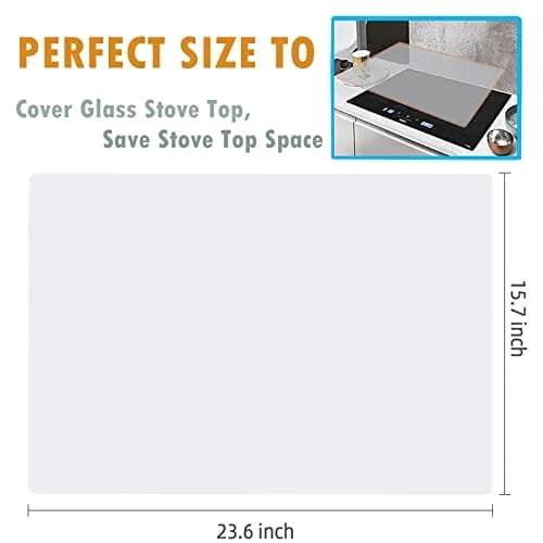 Webake Clear Desk Mat, Silicone Counter Top Protector 23.6" x 15.7" Heat Resistant Nonstick Silicone Mat for Resin Nail Desk thumbnail 2