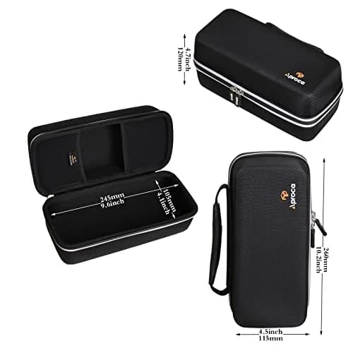 Aproca Case for HULKMAN Alpha85 / Alpha85S / Alpha Pro Jump Starter | Durable EVA Hard Case with Mesh Pocket, Black (7.5 x 4.5 x 2.5 inches) thumbnail 7