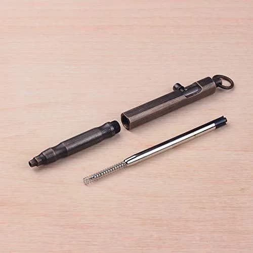 SMOOTHERPRO Solid Brass Bolt Action Pen, Refillable, Bronze | Smooth Ink Flow, Acid-Free Paper, Fade-Resistant thumbnail 2