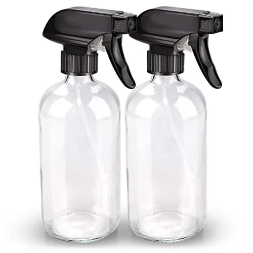 Bontip Glass Spray Bottle 473ml (16 oz) for Cleaning & Plants | UV Protection, BPA-Free, 2-Pack thumbnail 1