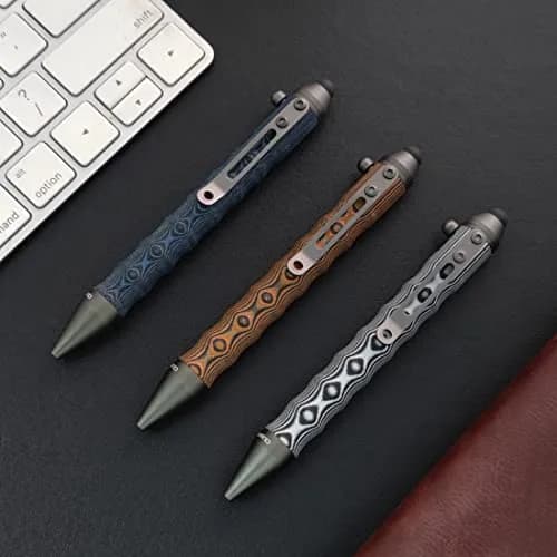 Cool Hand 4.5'' G10 Bolt Action Pen | Refillable Ballpoint Ink, Ergonomic Design thumbnail 9