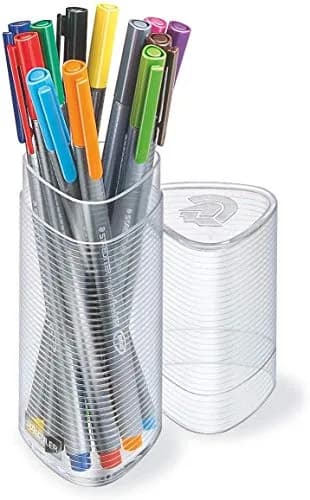 STAEDTLER Triplus Fineliner 0.3mm Pens 12 Color Set | Ergonomic Triangular Design for Precise Writing thumbnail 2