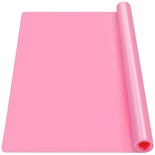Gartful Pink Oversize Silicone Mat 70cm x 50cm (27.6" x 19.7") | Protects Surfaces from Crafts & Heat thumbnail 1