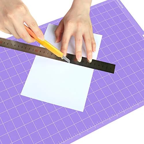 REALIKE 12x24 Cutting Mat Compatible with Cricut Maker 3/Maker 4/Explore 3/4/Air 2/Air/One, 3 Mats, PVC, Blue/Transparent/Purple | Non-Slip Craft Mat thumbnail 6