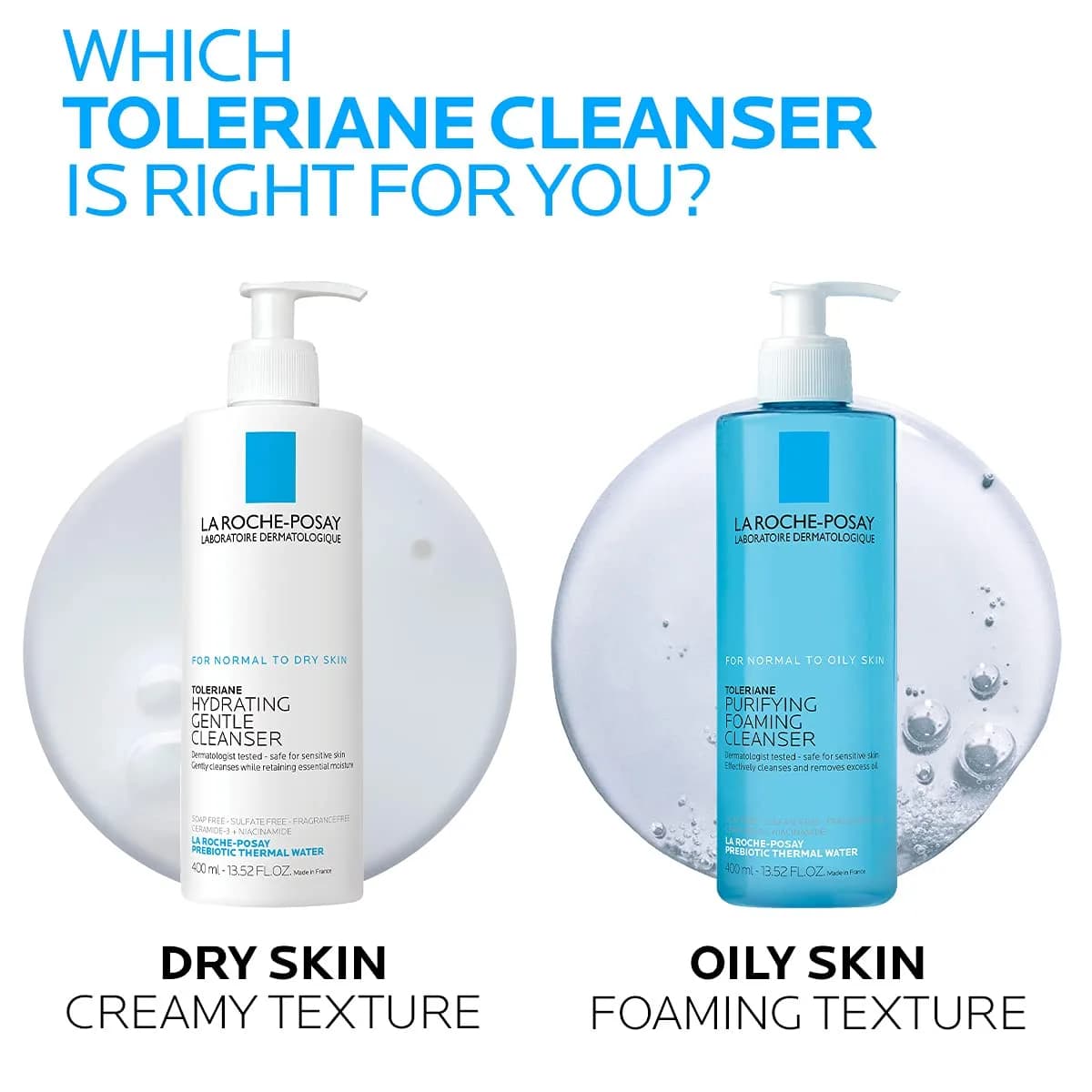 La Roche-Posay Toleriane Purifying Foaming Facial Cleanser, Oil-Free Face Wash for Sensitive Skin, 200ml - view 7