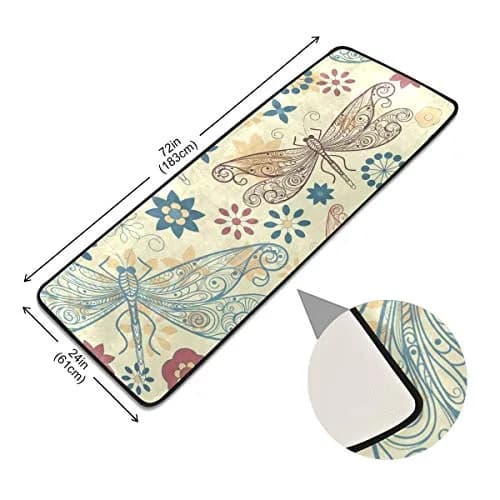 Senya Kitchen Rug 72x24in | Non-Slip Water Absorbent Area Rug for Home & Kitchen thumbnail 5