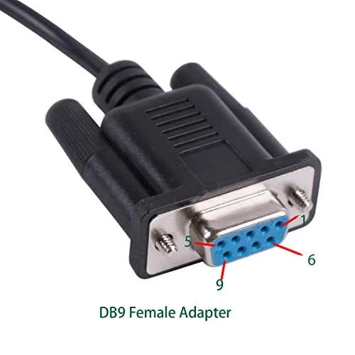 Suamdoen DB9 Serial RS232 to RJ12 6P6C Adapter Cable for APC PDU 6ft | Compatible with APC 940-0144A thumbnail 3