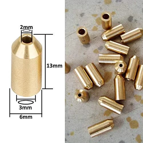 Acxico Brass Gas Refill Adapter for S.T Dupont Lighter | Leak-proof, Durable, Brass, 3 Pack thumbnail 2