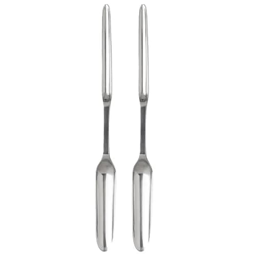 Fante's Marrow Spoon Set of 2 | Japanese 18/8 Stainless Steel for Osso Buco & Crab thumbnail 1