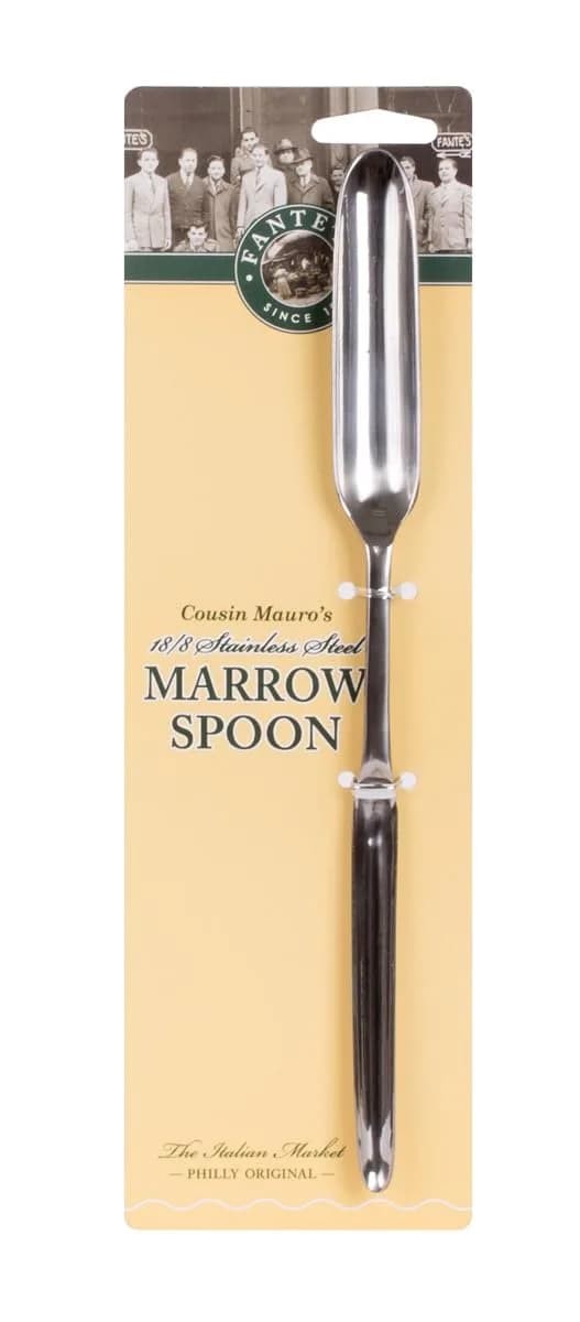Fante's Marrow Spoon Set of 2 | Japanese 18/8 Stainless Steel for Osso Buco & Crab - view 3