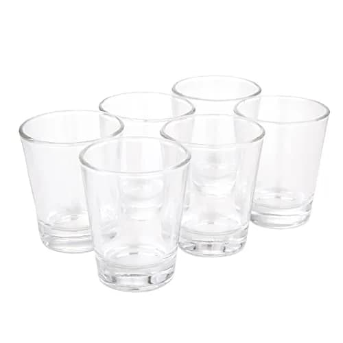 Burns Glass Heavy Base Shot Glass Set 1.75 Oz | Durable & Elegant (70-120 chars) thumbnail 6