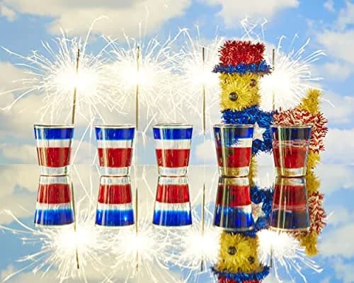 Burns Glass Heavy Base Shot Glass Set 1.75 Oz | Durable & Elegant (70-120 chars) thumbnail 3