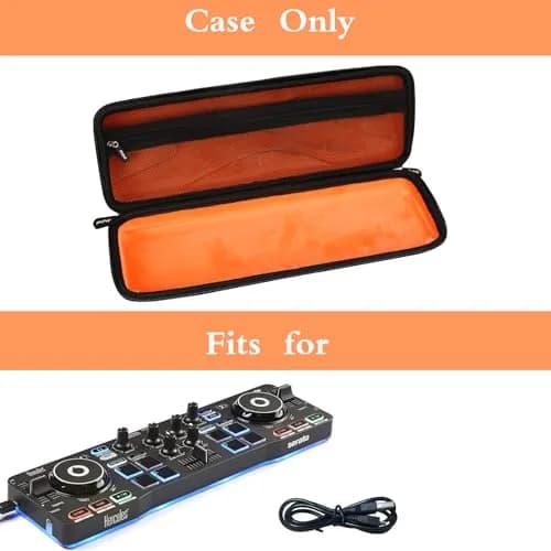 Mchoi Hard Portable Case for Hercules DJControl Starlight | Shockproof & Waterproof 11.8 x 7.5 x 1.6 inches thumbnail 4