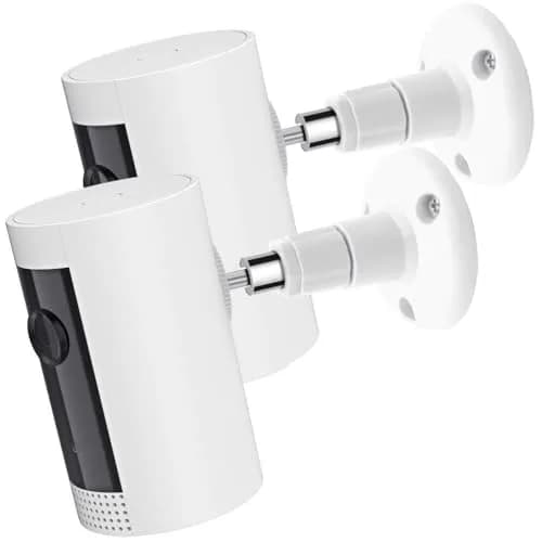 Gresur White 2 Pack Mount Bracket | 360° Adjustable Security Camera Holder for Indoor & Outdoor Use thumbnail 1