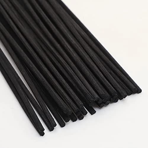 VFULIE Black Reed Diffuser Sticks 100 Count | 10 Inch Natural Rattan for Home Fragrance thumbnail 3