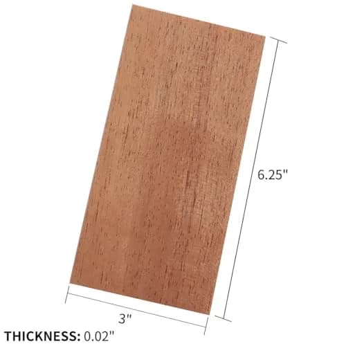 Woho Spanish Cedar Sheets for Humidor 6.25" x 3" x 0.02" (12-Count Pack) | Enhance Cigar Flavor & Aroma thumbnail 2