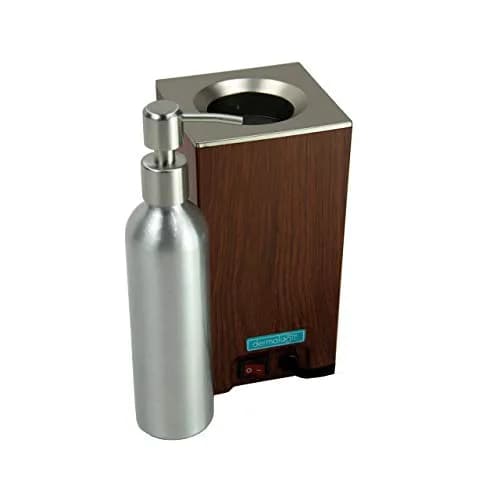 DERMALOGIC Massage Oil Warmer Replacement 8.5 fl oz | Aluminum Bottle with Stainless Steel Pump thumbnail 2