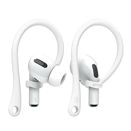 elago Ear Hooks for AirPods Pro 3 & Pro 2 & Pro, AirPods 5 & 4 & 3 & 2 & 1 | Anti-Slip, Ergonomic Fit (White) thumbnail 1