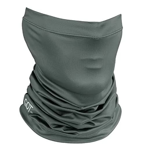GOT Sports UPF 50+ Fishing Neck Gaiter UV Face Mask Sun Protection (Gunmetal Gray) | Breathable Polyester Blend thumbnail 1