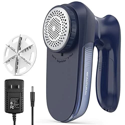 BEAUTURAL Fabric Shaver Home-Edition Ultramarine | Powerful Lint Remover for Clothes & Furniture thumbnail 1