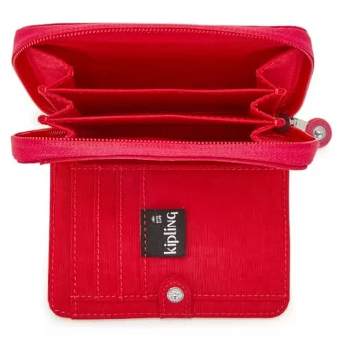 Kipling Women's Money Love Wallet, RFID Anti-Hacker Technology Wallet, Polyester Zip Closure Wallet thumbnail 5