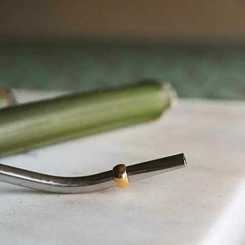 Circle of Drink Belgrano Stainless Steel Yerba Mate Bombilla 16cm | Filtered Tea Straw with Microfiber Cloth thumbnail 3