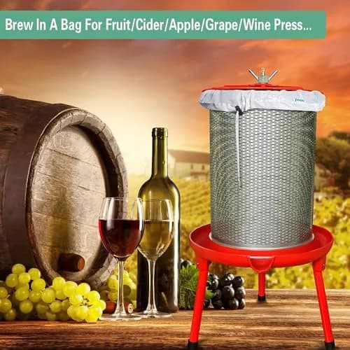 Bellamei Reusable Brew Bags 2 Pack 40cmx28cm/45cmx40cm | Fine Mesh for Beer Brewing thumbnail 5