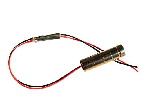 Qiaoba 405nm Violet Purple Diode Module with Brass Housing | Focusable Dot Laser thumbnail 3