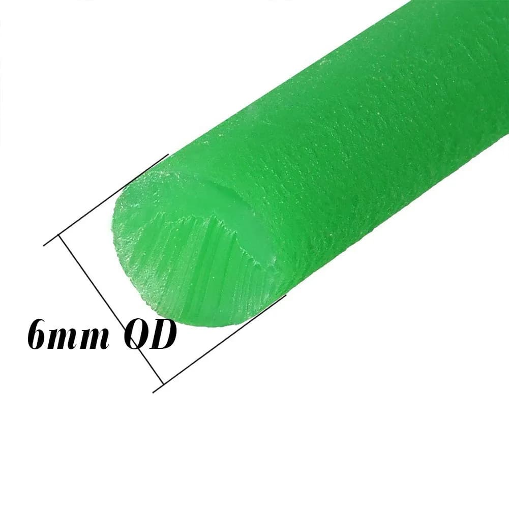 Beduan Green PU Round Belt 6mm OD (0.236 in) x 5m (16.4 ft) | High-Performance Urethane Drive Transmission - view 2