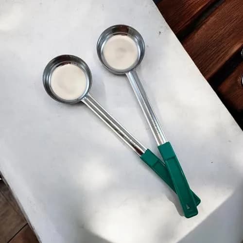 Habanerofire 4 oz (118 ml) Solid Stainless Steel Portion Control Ladle Spoodle - Pack of 2 | Commercial Grade for Soups & Sauces thumbnail 7