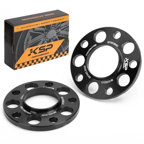 KSP 5X120mm Wheel Spacers 12.7mm Hubcentric Forged Aluminum for BMW 318i 328i 525i 7 Series | Improve Fit & Stance thumbnail 1