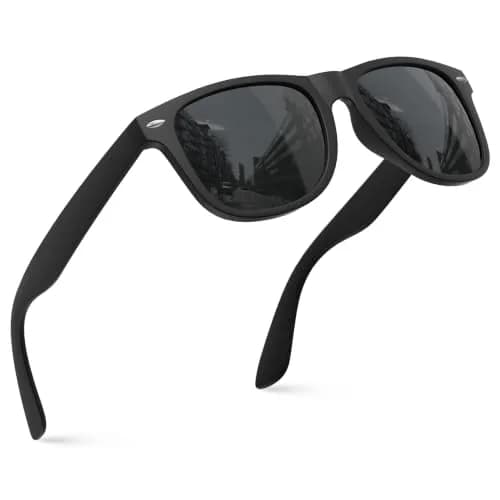 KALIYADI Polarized Sunglasses for Men and Women Matte Finish UV Blocking 52mm (145mm) | True Color HD Lenses thumbnail 1