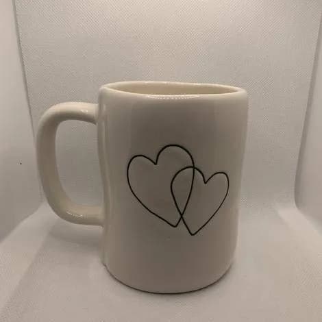 Rae Dunn "Me & You" Ceramic Mug 444ml (16oz) | Handcrafted Valentine's Gift thumbnail 3
