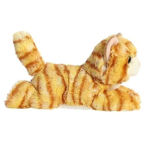 Aurora Mini Flopsie Ginger Cat Plush Toy 20 cm (8") | Soft, Adorable, and Safe for All Ages thumbnail 3