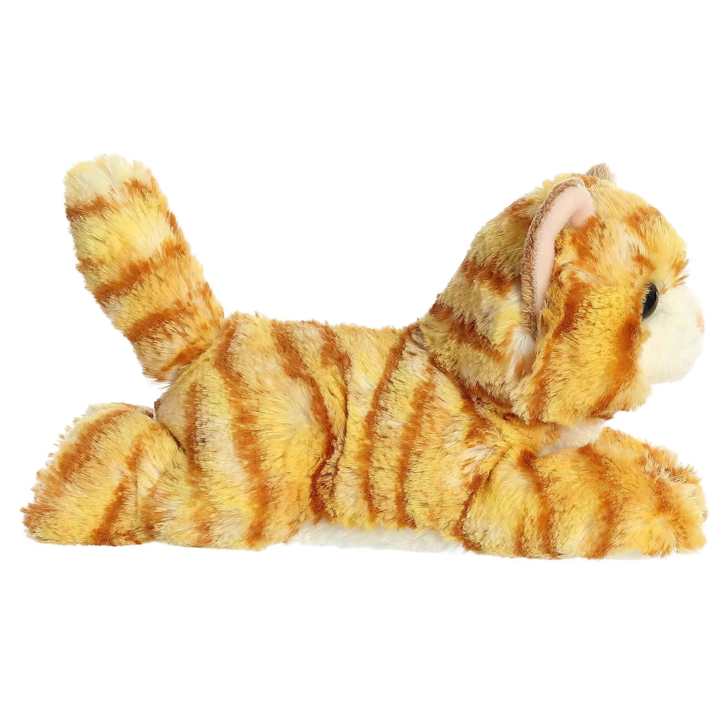 Aurora Mini Flopsie Ginger Cat Plush Toy 20 cm (8") | Soft, Adorable, and Safe for All Ages - view 3