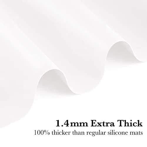 Gartful Oversize Translucent Silicone Mat 70cm x 50cm | Protects Surfaces from Crafts, Resin & Heat thumbnail 3