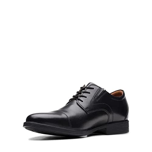 Clarks Whiddon Cap Oxford Leather Size 12 US | Formal Men’s Business Shoe thumbnail 1