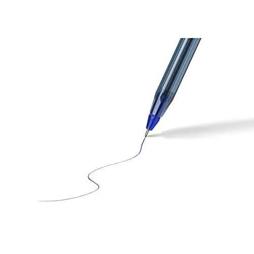 BIC Crystal Exact Fine Point Pens (0.7 mm) - Blue, Box of 20 | Precise, Smooth Writing for Office & School thumbnail 4