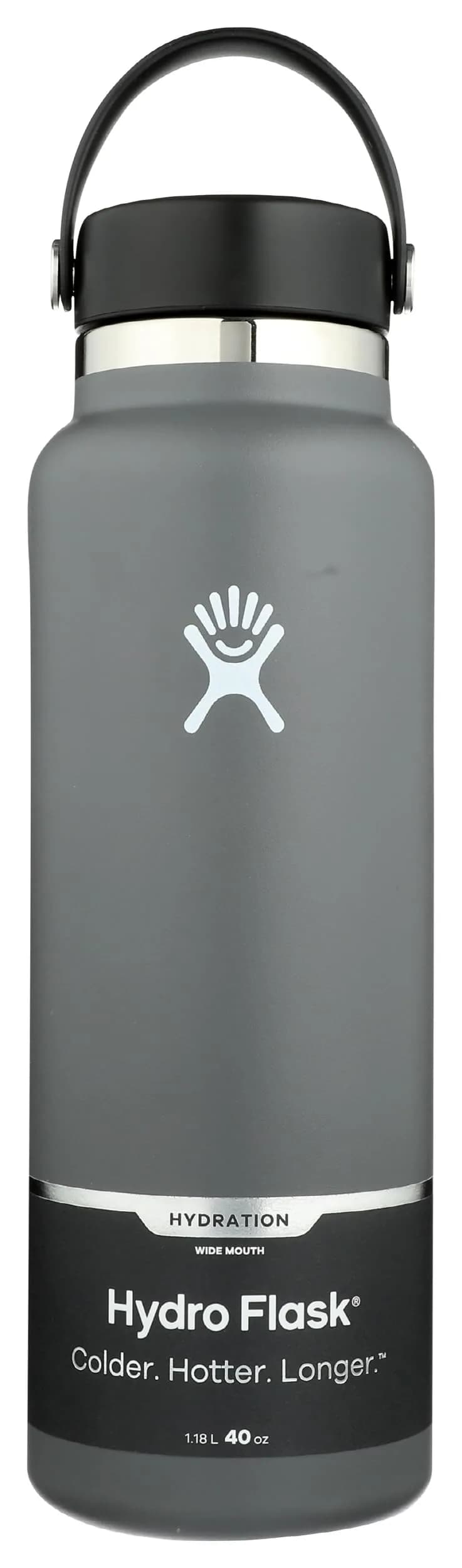 Hydro Flask 40 Oz Wide Mouth Water Bottle - Stone | Insulated Stainless Steel - main product image