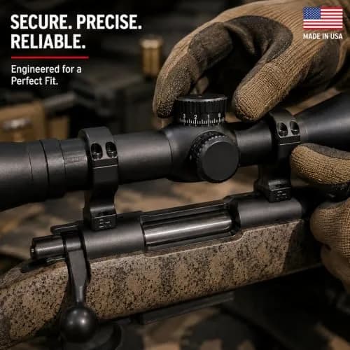 Game Reaper 2 Mount for Howa 1500 Mini & Remington 700 | Precision Machined Tactical Mount with 1 Inch Rings thumbnail 5
