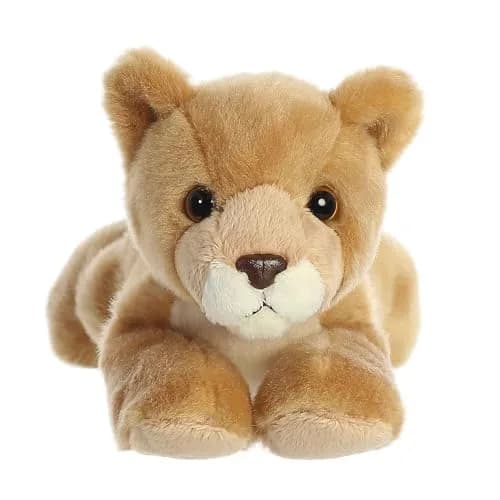 Aurora Mini Flopsie Leah Lioness Plush 21.59cm (8.5 inches) | ASTM-Tested Toy Figure thumbnail 2