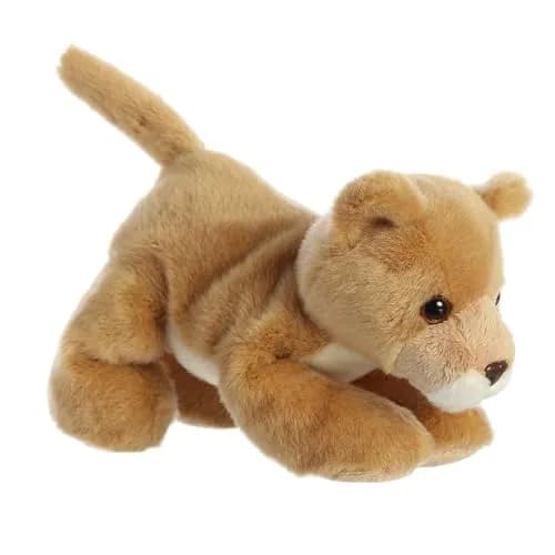 Aurora Mini Flopsie Leah Lioness Plush 21.59cm (8.5 inches) | ASTM-Tested Toy Figure thumbnail 3