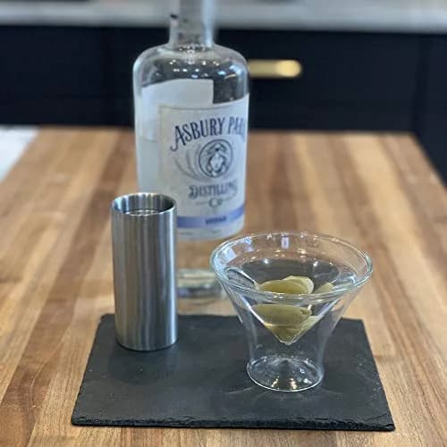Outset Double Wall Martini Glasses Set of 2, 133ml (4.5 Fl Oz) | Insulated Borosilicate Glassware thumbnail 6