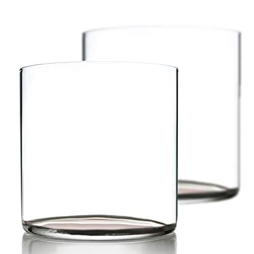 Amehla Bare Ultra Thin Cocktail Glasses 12oz | Minimalist Whiskey Tumblers for Home & Bar thumbnail 1