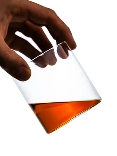 Amehla Bare Ultra Thin Cocktail Glasses 12oz | Minimalist Whiskey Tumblers for Home & Bar thumbnail 2